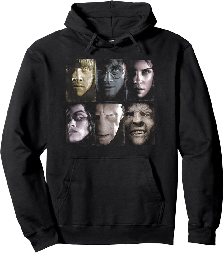 Harry Potter Horizontal Heads Pullover Hoodie