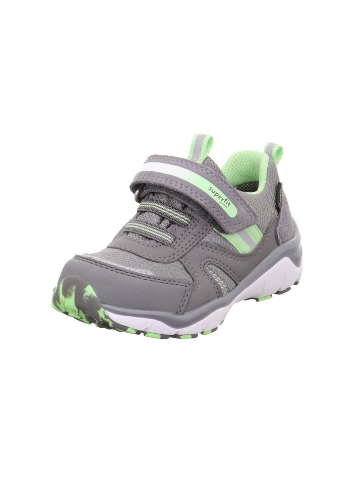 Superfit Jungen Sport5 Sneaker 21 EU Hellgrau Hellgrün 2510, 21 EU Hellgrau Hellgrün 2510