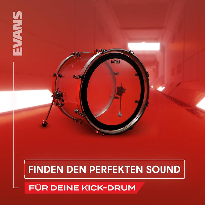 Evans BD22EMADHW Heavyweight Bassdrum Schlagefell 55,88 cm (22 Zoll) Durchmesser coated 22 Inch, 22