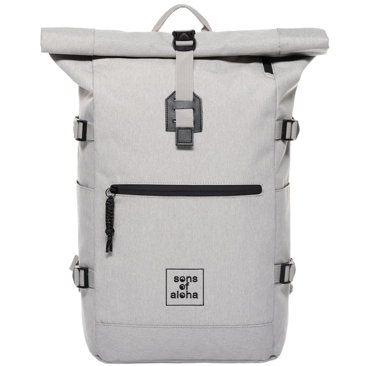 SONS OF ALOHA Rucksack KANE Roll-Top Kurierrucksack XL gross - PET recycelt, wasserabweisend - Wande