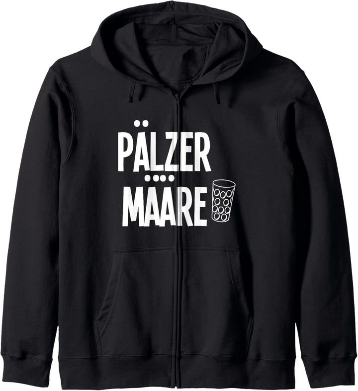 Pälzer Mädel Pfalz Dialekt Pfälzer Weinfest Geschenk Kapuzenjacke