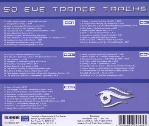 50 Eye-Trance Tracks, Audio-CD