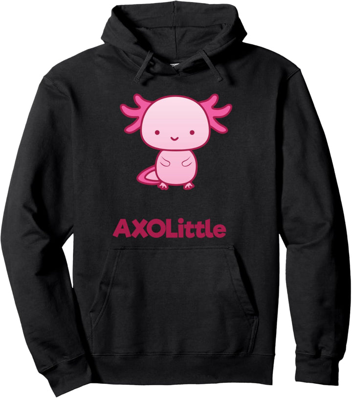 Axolotl Axolittle Tolles Amphibien für Aquarienfans Pullover Hoodie