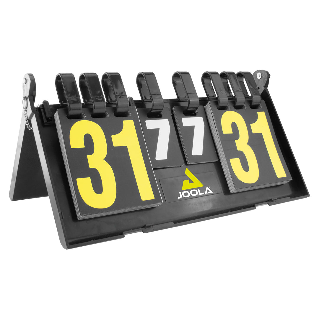 JOOLA Anzeigetafel Result Zählgerät Schwarz 36x21, Schwarz 36x21