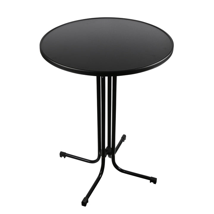 Eigentlich Stehtisch, Tischplatte 60cm Anthrazit, 60cm Anthrazit