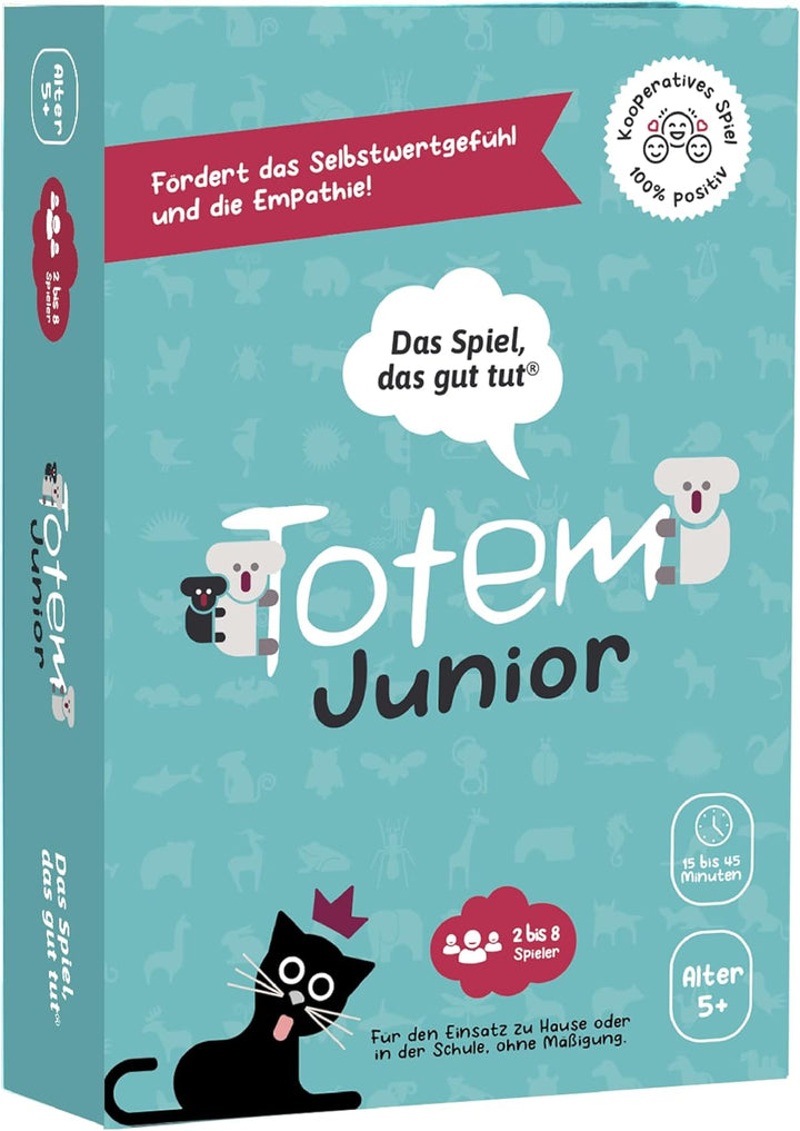 Totem Junior Kartenspiel für Kinder – Therapiespiel ab 5 Jahren für Selbstbewusstsein &amp; Empathie, Fa
