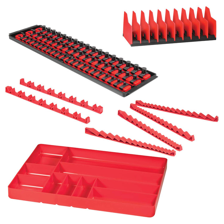 Ernst Manufacturing Werkzeugorganizer Pro Pack, Rot - 8500A