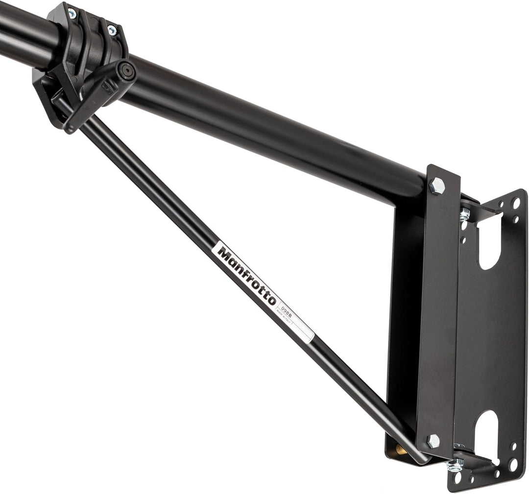Manfrotto Wandgalgen Schwarz 1,2-2,1 m, 1,2-2,1 m
