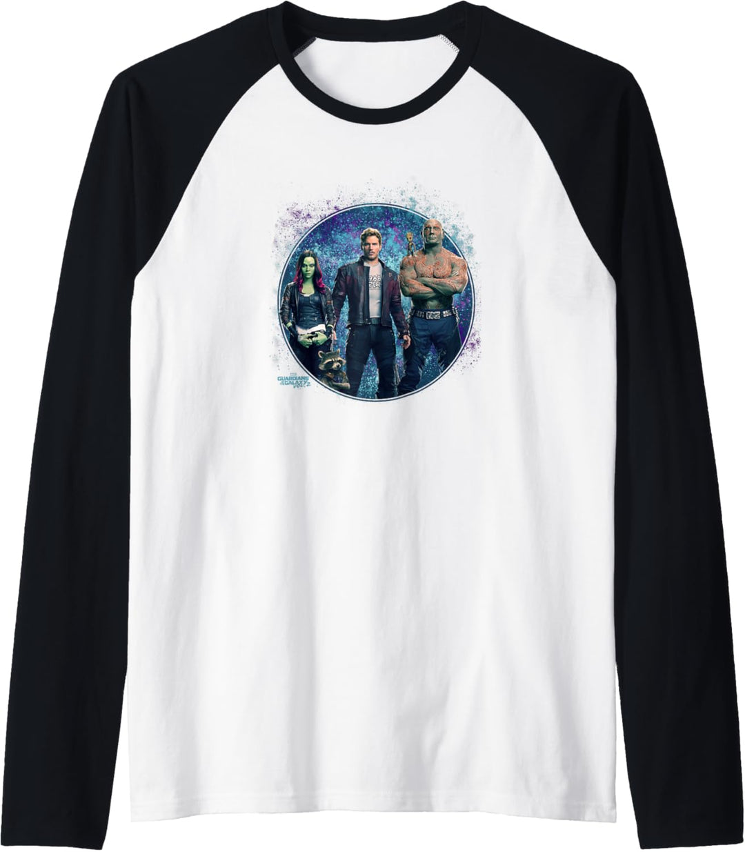 Marvel Guardians of Galaxy 2 Team Starry Sky Raglan