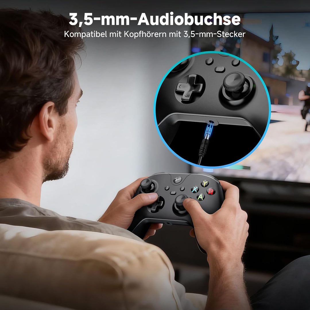 Kabelgebundener controller für xbox one,Wired Controller für Xbox Series X|S, Xbox One &amp; Windows 10/