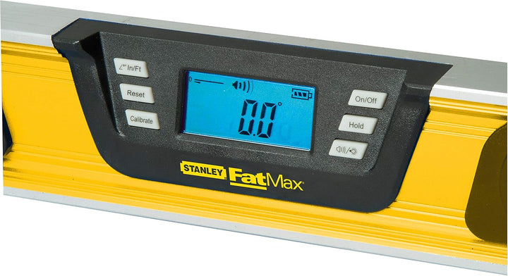Stanley FatMax digitale Wasserwaage 60cm 0-42-065 – Neigungsmesser – Hohe Messgenauigket &amp; Messberei