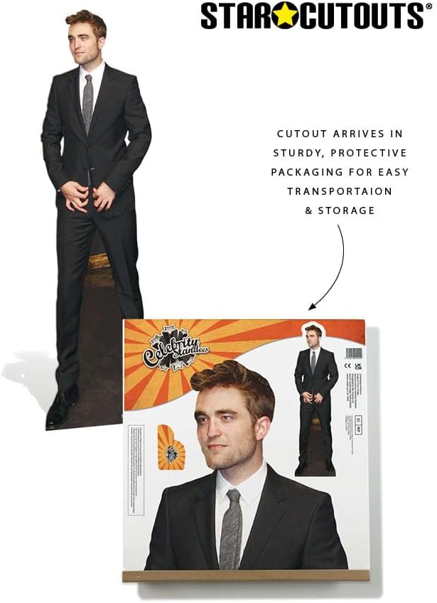 Robert Pattinson-Pappaufsteller von Star Cutouts.