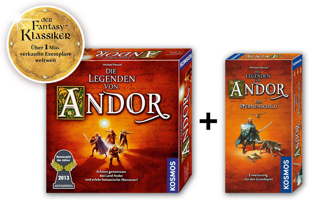KOSMOS Die Legenden von Andor - Der Sternenschild Erweiterung Der Sternenschild, Erweiterung Der Ste