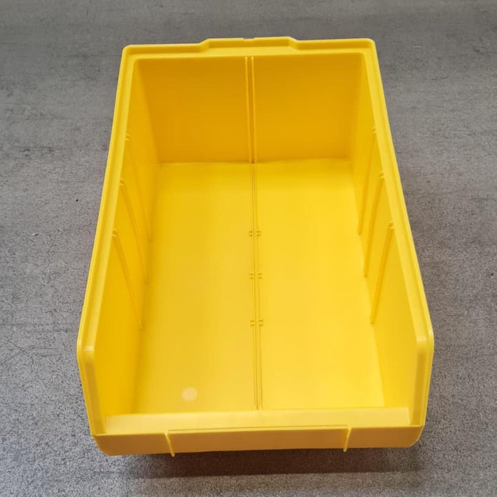 RODOPI 9er Set Stapelboxen, Grösse XL | Sichtlagerkästen 489x304x185mm | Robuste Lagerboxen für Werk