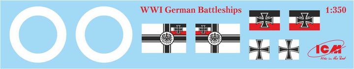 ICM S.005 - WWI German Battleship Markgraf