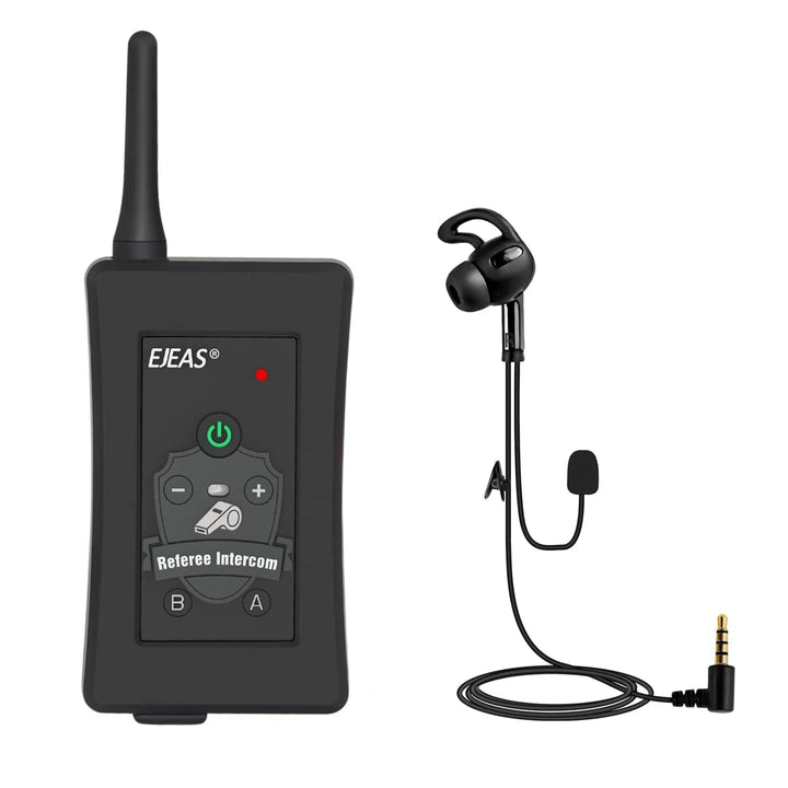 EJEAS FBIM Professionelles Fussball Schiedsrichter Bluetooth Intercom Headset Kommunikationssystem,