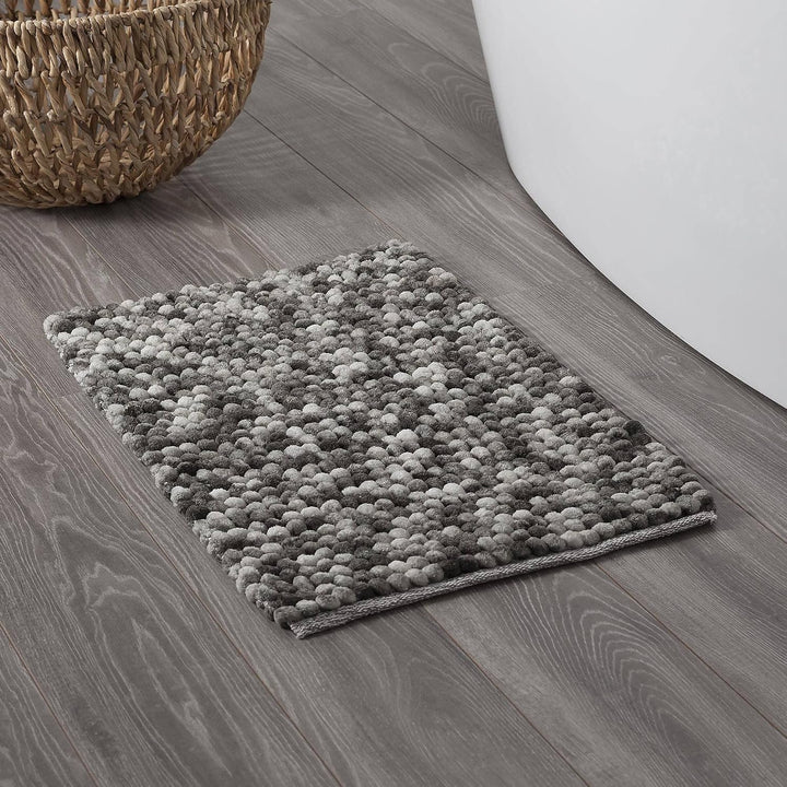 Sealskin Vintage Badematte 80x50 cm dunkelgrau, Grau