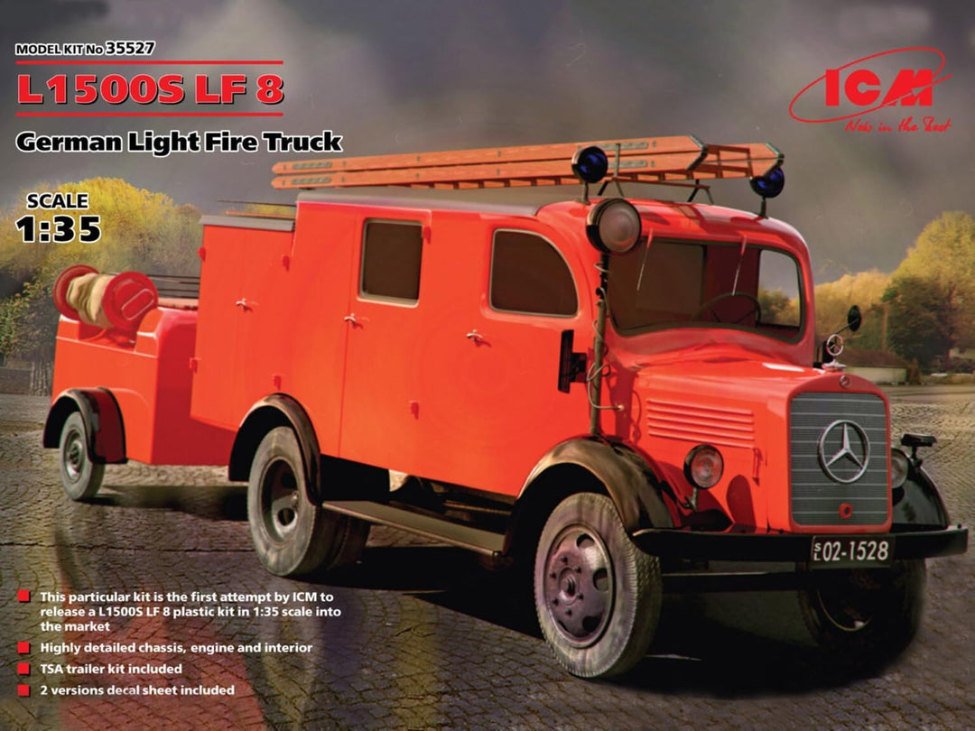 ICM ICM35527 35527 - 12785 Mercedes L1500S LF8 Feuerwehr