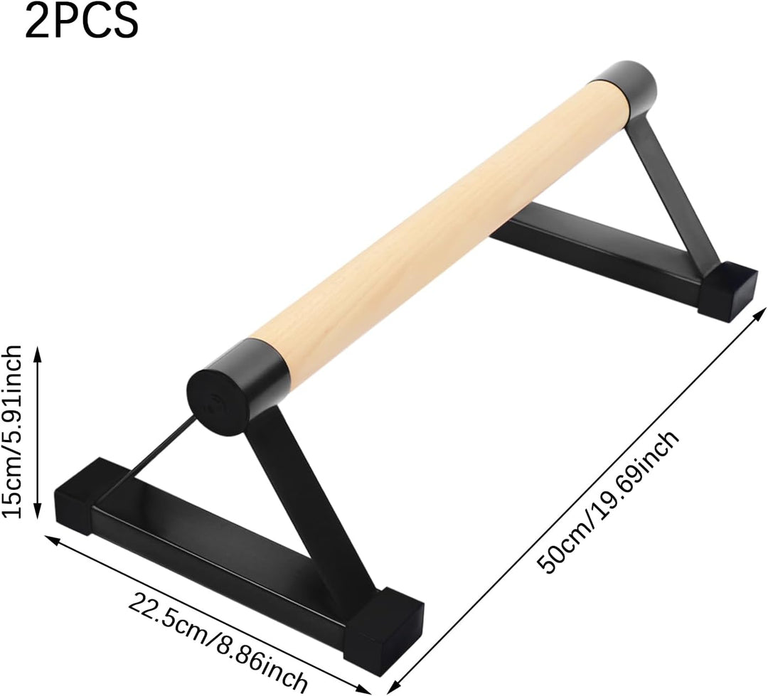 Parallettes, Pushup Ständer Bars, Calisthenics Equipment für Handstand &amp; Push Ups, Liegestützgriffe