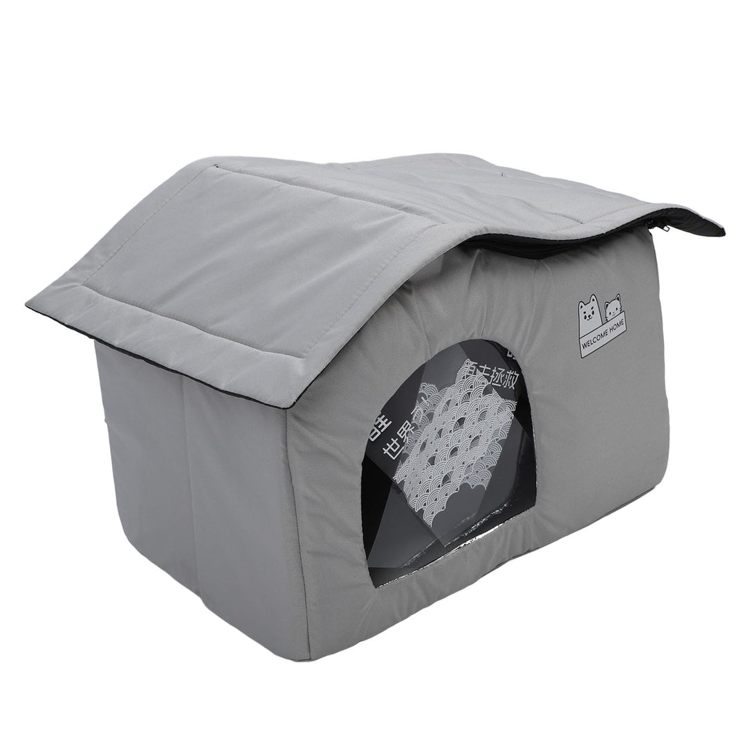 Haustier-Kühlhaus, Faltbares Katzenhaus, Kühlunterlage, Tierheim, Katze, Hund, Weiches Sofa, Höhle,