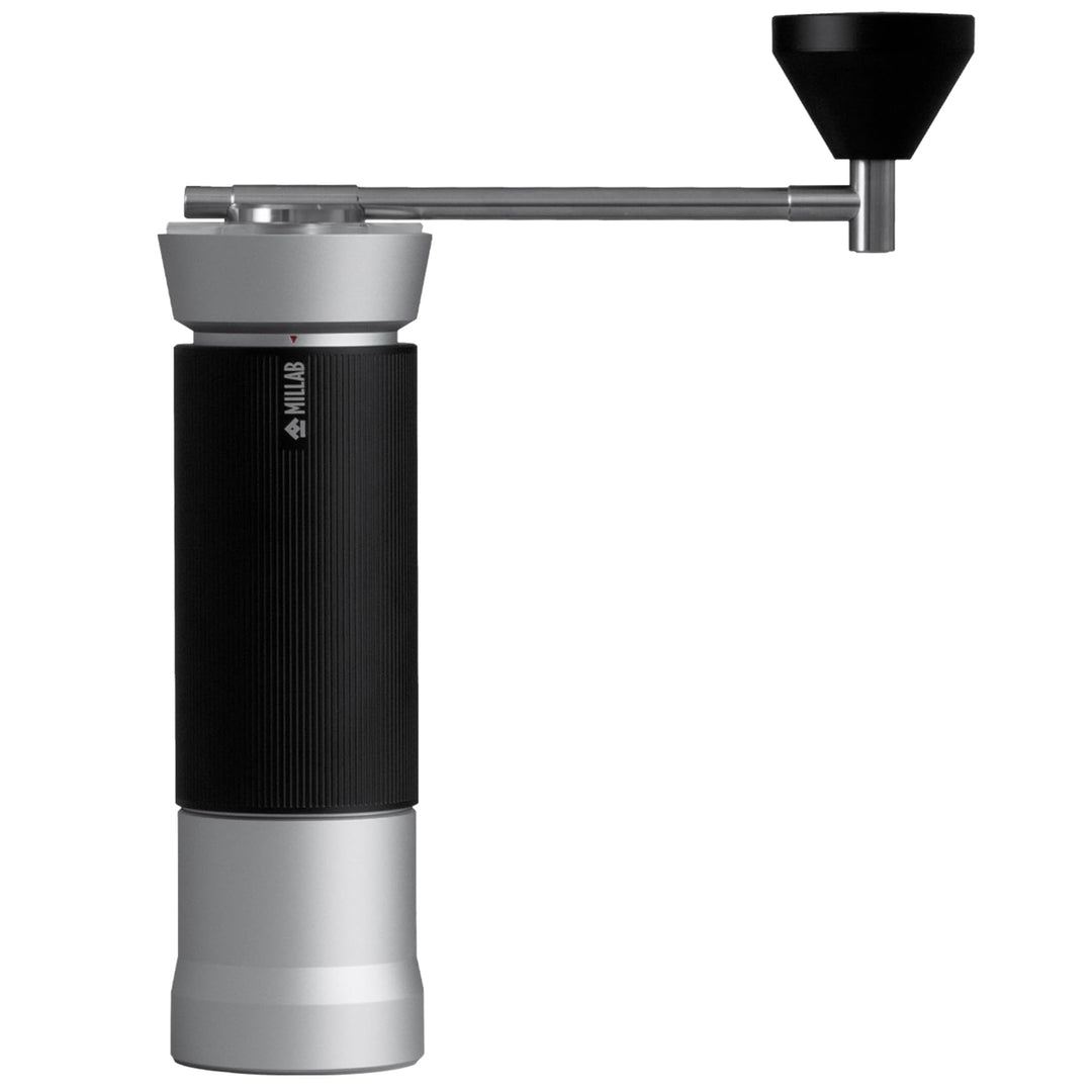 TIMEMORE X Millab M01 Manuelle Kaffeemühle mit externer Einstellung und Edelstahl-Ananas-Mahlwerk, H