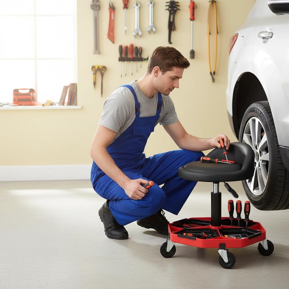 Elyra Mechaniker-Stuhl für Auto-Werkstatt