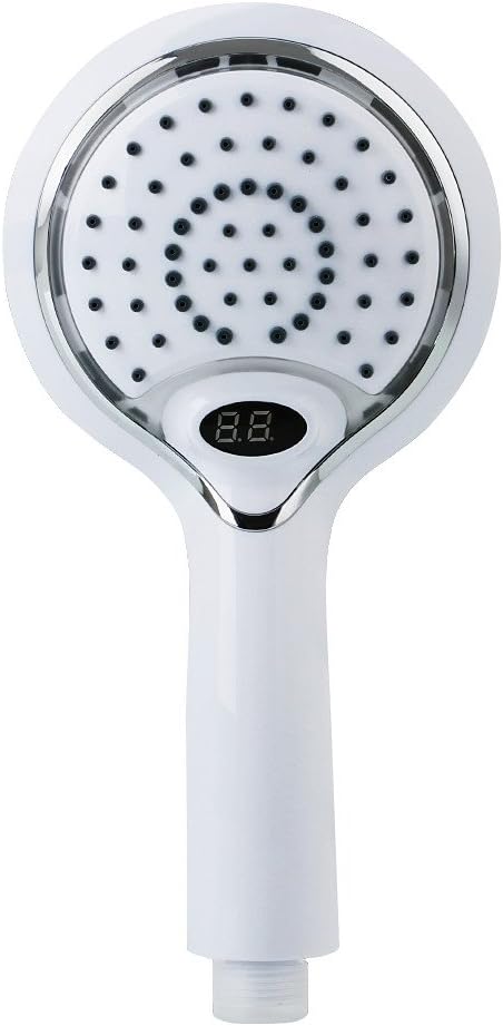 GuDoQi LED Duschkopf mit 3 Farben Farbwechsel Temperaturregelung