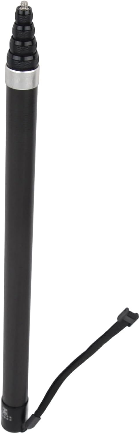 Brrnoo Mic -Standadapter, Mic Stand Accessoires Mikrofon -Ausdehnung Stange 3 Meter Teleskop 9 Absch