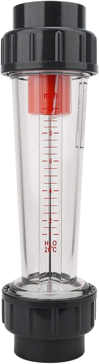 Durchflussmesser für Rohrflüssigkeiten LZS-50 (D) Messbereich 1-10 m³/h Durchflussmesser für Wasserf