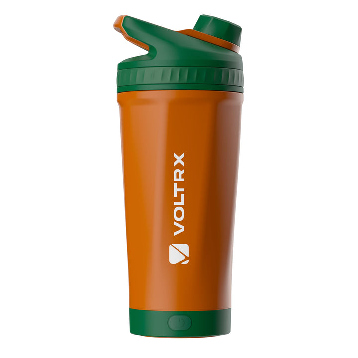 VOLTRX ChillMix Shaker Isoliertem Edelstahl - USB-C Aufladbarer Elektrischer Proteinshake-Mixer, Sha