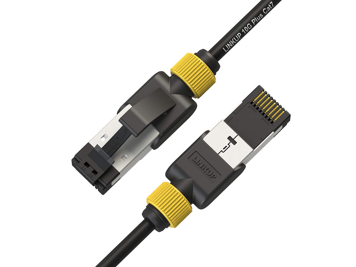 LINKUP - Getestet mit Versiv┃Cat7 Ethernet Patchkabel - 150cm (3er Pack) 10G Doppelt geschirmt RJ45