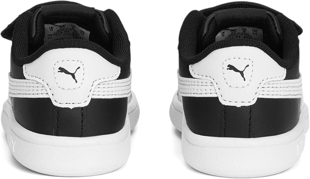 Puma Unisex Baby Puma Smash 3.0 L V InfSneaker 19 EU 3 0 V Black White, 19 EU 3 0 V Black White