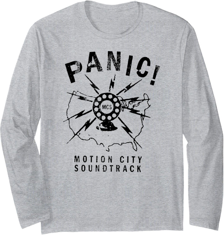 Motion City Soundtrack - Panic - Official Merchandise Langarmshirt