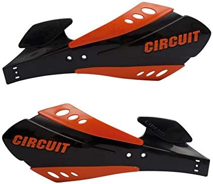 CIRCUIT Equipment PM033-219 Handschützer SX Bicomp, Schwarz/Orange, Schwarz/Orange