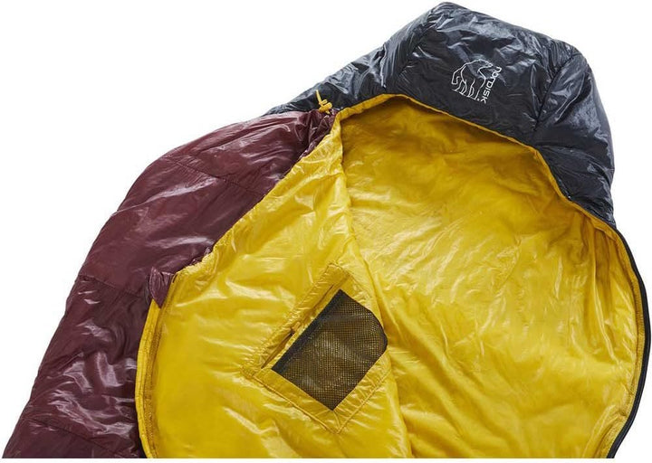 Nordisk Schlafsack Oscar +10° Curve M Rio Red L, Rio Red L