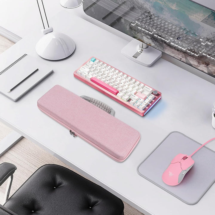 GEEKRIA 65%-Tastatur- &amp; Maus-Kombihülle, Hartschalen-Reisetasche für mechanische Gaming-Tastatur mit