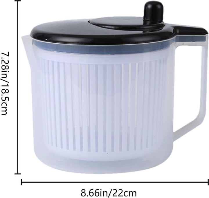 Fruit Vegetable Spinner, Salad Dryer Spinner, Kitchen Fruit Washer, Multifunctional Salad Spinner, V