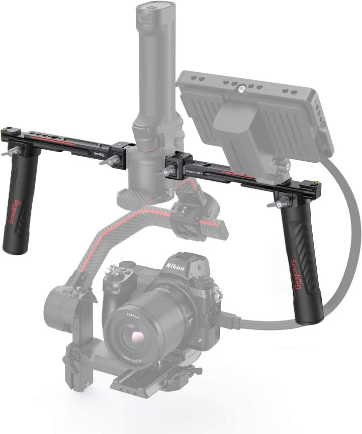 SMALLRIG RS2 RSC2 RS3 RS3 Pro Dual Handgrip, Doppelhandgriff für DJI RS 2/RSC 2/RS 3/RS 3 Pro - 3027