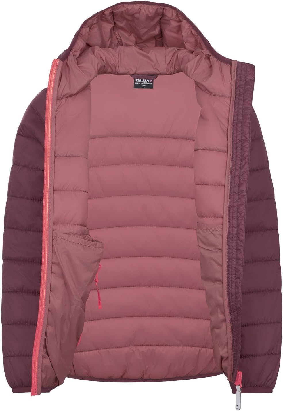 Trollkids Kids Eikefjord Jacket Frozen Berry 92, Frozen Berry 92