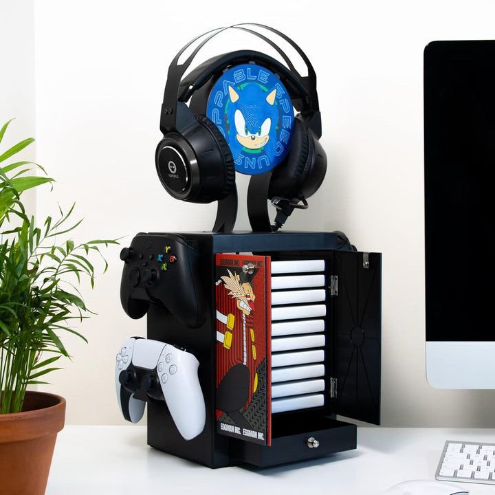 RUBBER ROAD LTD Gaming Spind - Sonic Sonic Gaming Aufbewahrungsturm, Sonic Gaming Aufbewahrungsturm