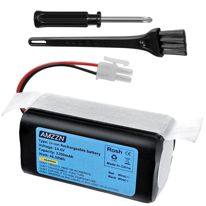 11.4V 3200mAh Ersatzakku für ILIFE A4S, kompatibel mit ILIFE A4, A4s, A4s Pro, A6, A7, A9, A10, V7,