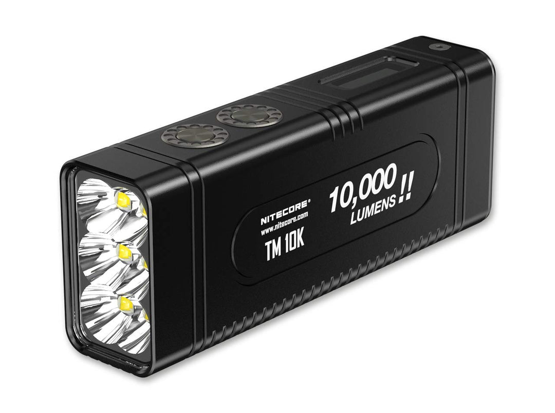 Nitecore Unisex – Erwachsene TM10K Lampen, schwarz, 11cm