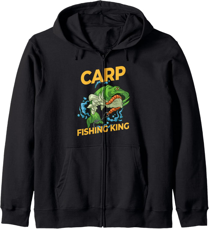 Karpfenangeln King - Karpfenfischer Kapuzenjacke