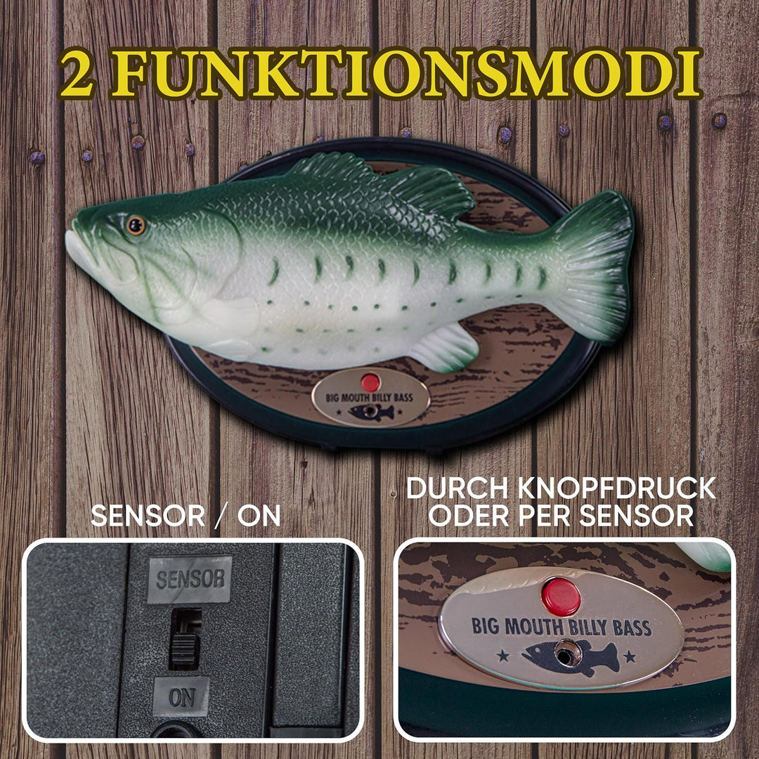 Big Mouth Billy Bass - Der singende &amp; tanzende Fisch ca 28 cm (Don&