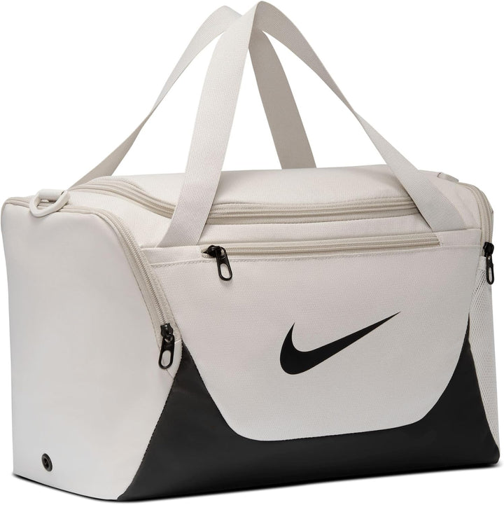 Nike Unisex Brsla Xs - X Duffel, Light Bone/Black/Black, One Size