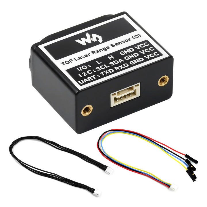 Waveshare TOF (time of Flight) Laser Range Sensor, UART / I2C / IO Communication Support, 50m Measur