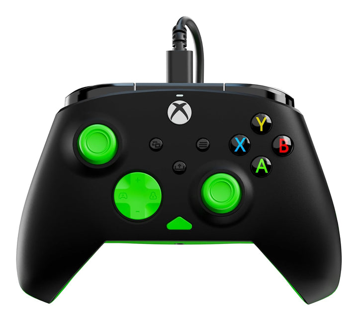 Turtle Beach Rematch Core Schwarz/Grün Wired Gaming Controller – Lizenziert für Xbox Series X und S,