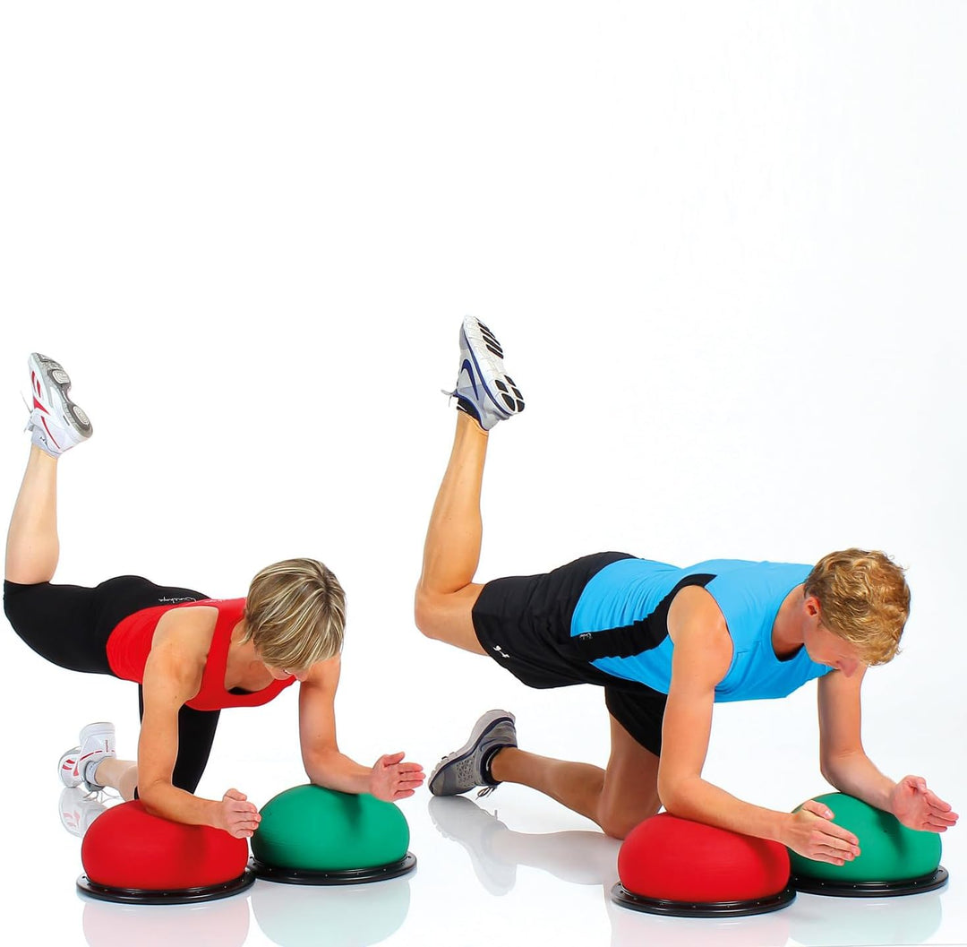 TOGU Jumper Balance Ball 2er-Set, rot &amp; grün mini, 2er-Set, rot &amp; grün mini