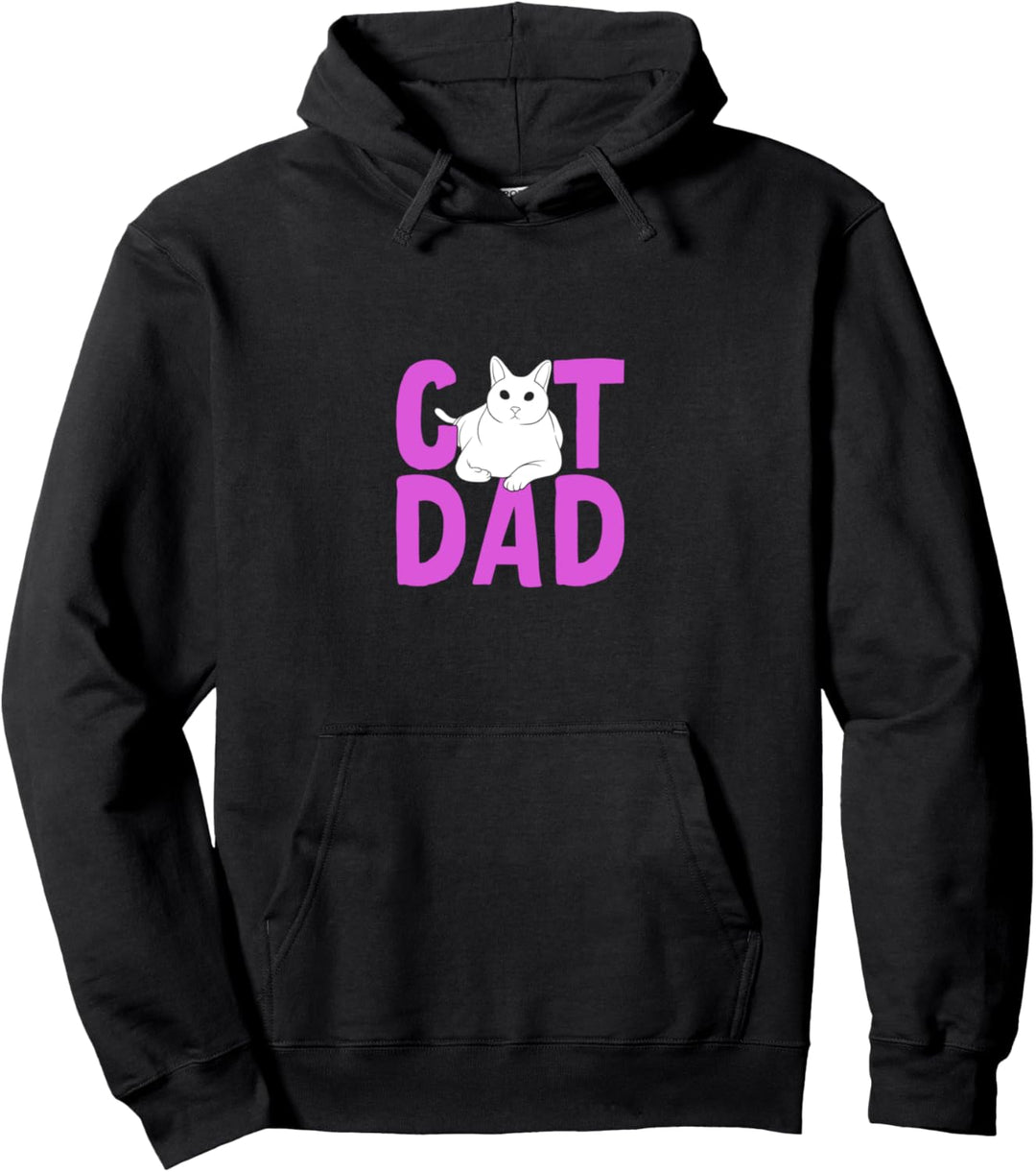 Cat Dad Katzenpapa Pullover Hoodie