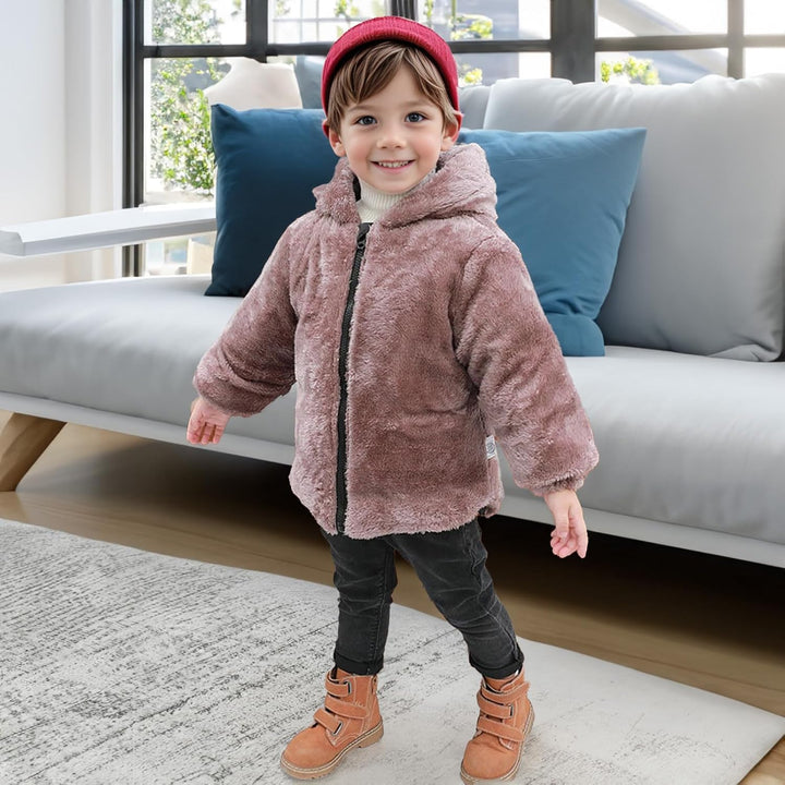 Baby Winter Fleece Mantel Kinder Jungen Jacke Outwear Mädchen Gepolstert Kleidung 2-3 Jahre Grün, 2-